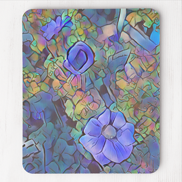 Abstract Anemone Mouse Pad