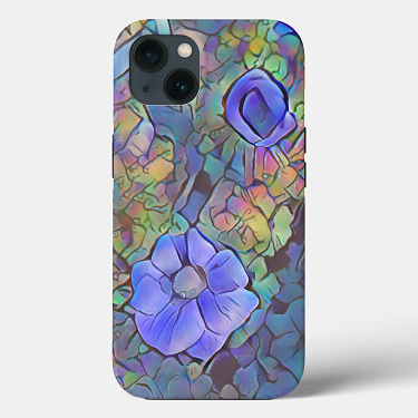 Abstract Anemone Phone Case
