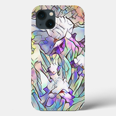 Abstract Iris 2 Phone Case