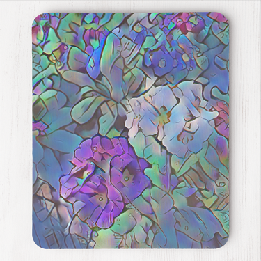 Abstract Primrose Mouse Pad