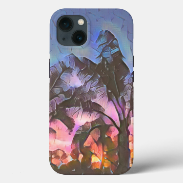 Abstract Sunset Phone Case